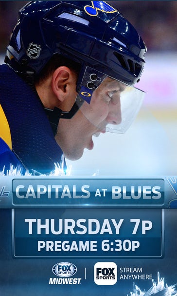 Blues open new year against defending Cup champ Capitals